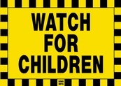 Watch For Children Sign Board - Signage Solutions Trent Hills by B M R  Mfg  Inc