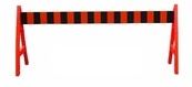 High Intensity Stripes Barricade Board Belleville by B M R  Mfg Inc
