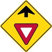WB Series Yield Ahead - Regulatory Sign Board Manufacturing Peterborough by B M R  Mfg Inc