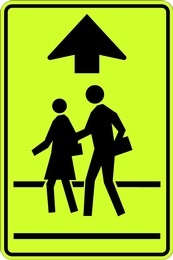WC Series School Crossing Ahead - Regulatory Signage Solutions U S A  by B M R  Mfg Inc