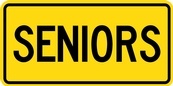 WC Series Seniors Tab - Regulatory Signage Solutions U S A by B M R  Mfg Inc