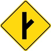WA Series Intersection 3-Way Uncontrolled - Regulatory Signage Solutions Belleville by B M R  Mfg Inc