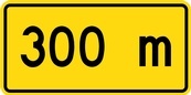 WA Series Distance Tab - Regulatory Signage Solutions U S A  by B M R  Mfg Inc