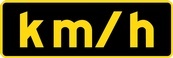 WA Series KMPH Tab - Regulatory Signage Solutions Campbellford by B M R  Mfg Inc