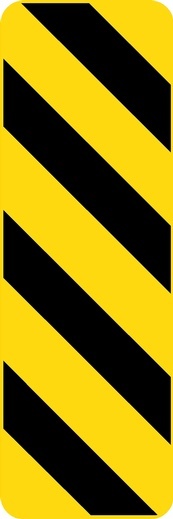 WA Series Object Marker Left - Regulatory Signage Solutions Trent Hills by B M R  Mfg Inc