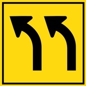 WA Series Two Left Lanes Exit - Regulatory Signage Solutions Trent Hills by B M R  Mfg Inc