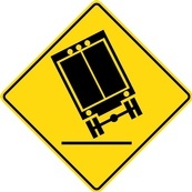WA Series Truck Overturning Left - Regulatory Signage Solutions Peterborough by B M R  Mfg Inc