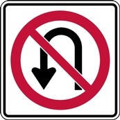 RB Series No U-Turn - Regulatory Signage Solutions Campbellford by B M R  Mfg Inc