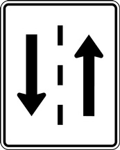 RB Series Two Way Traffic - Regulatory Signage Solutions Peterborough by B M R  Mfg Inc