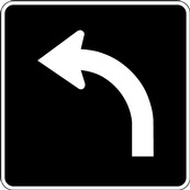 RB Series Left Turn Only - Regulatory Signage Solutions Peterborough by B M R  Mfg Inc