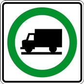 RB Series Truck Route - Regulatory Signage Solutions Campbellford by B M R  Mfg Inc