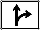 RB Series Movements Permitted Tab Through,Right - Regulatory Signage Solutions Peterborough by B M R  Mfg Inc