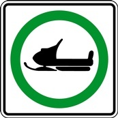 RB Series Snowmobile Route - Regulatory Signage Solutions Campbellford by B M R  Mfg Inc