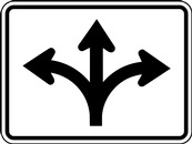 RB Series Movements Permitted Tab Through,Left,Right - Regulatory Signage Solutions Campbellford by B M R  Mfg Inc