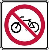 RB Series No Bicycles - Regulatory Signage Solutions Canada by B M R  Mfg Inc