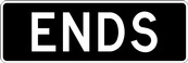 RB Series Ends Tab - Regulatory Signage Solutions Belleville by B M R  Mfg Inc