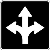 RB Series All Movements Permitted - All Movements Permitted Regulatory Signage Solutions Belleville by B M R  Mfg Inc