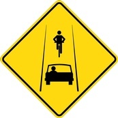 WC Series Shared Use Lane Single File - Regulatory Signage Solutions Belleville by B M R  Mfg Inc