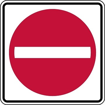 RB Series - Square Regulatory Signage Campbellford by B.M.R. Mfg. Inc.