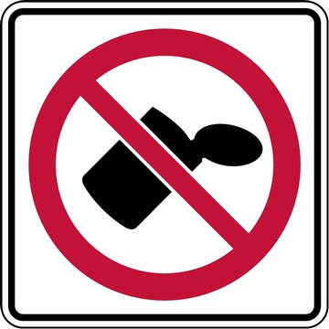 RC Series - No Littering Regulatory Signage Solutions Peterborough by B.M.R. Mfg. Inc.