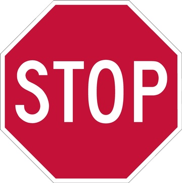 RA Series - Stop Regulatory Signage Campbellford by B.M.R. Mfg. Inc.