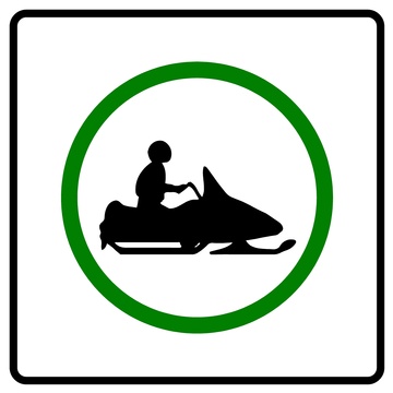 Snowmobile Signage Peterborough by B.M.R. Mfg. Inc.