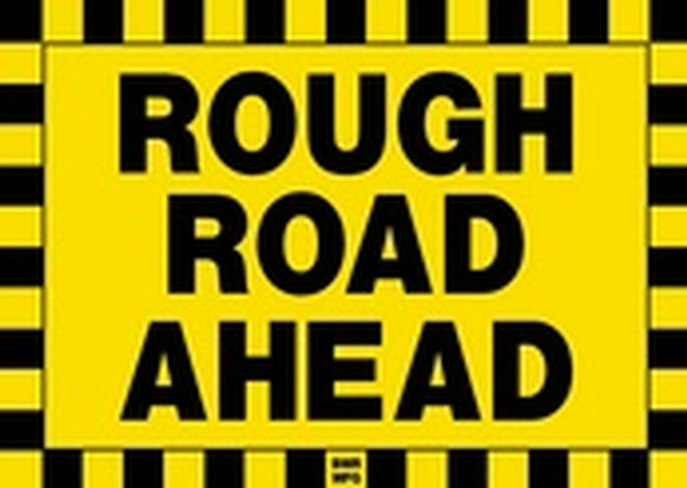 Rough Road Ahead Sign Board - Signage Solutions Belleville by B M R  Mfg  Inc