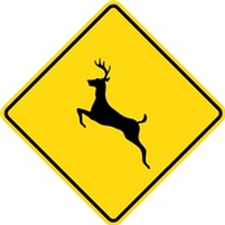 WC Series Deer Crossing - Regulatory Signage Solutions Trent Hills by B M R  Mfg Inc