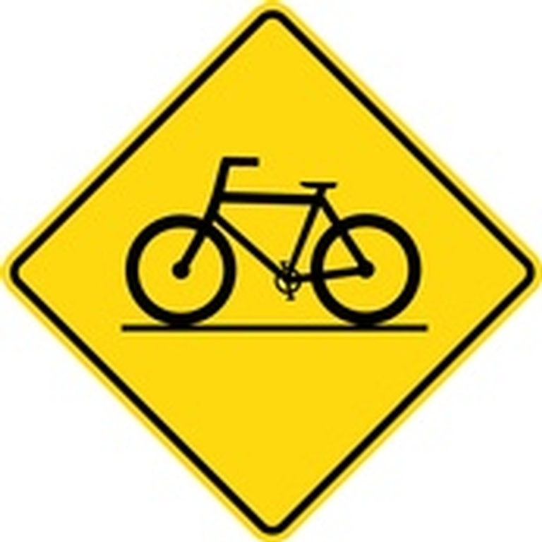 WC Series Bicycle Crossing Ahead - Regulatory Signage Solutions Canada by B M R  Mfg Inc
