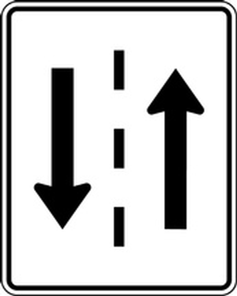 RB Series Two Way Traffic - Regulatory Signage Solutions Peterborough by B M R  Mfg Inc