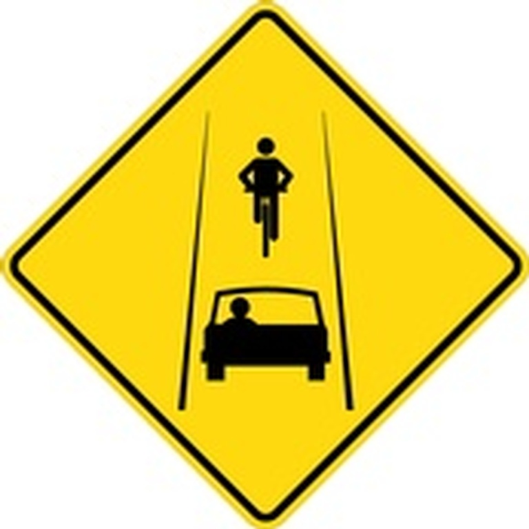 WC Series Shared Use Lane Single File - Regulatory Signage Solutions Belleville by B M R  Mfg Inc
